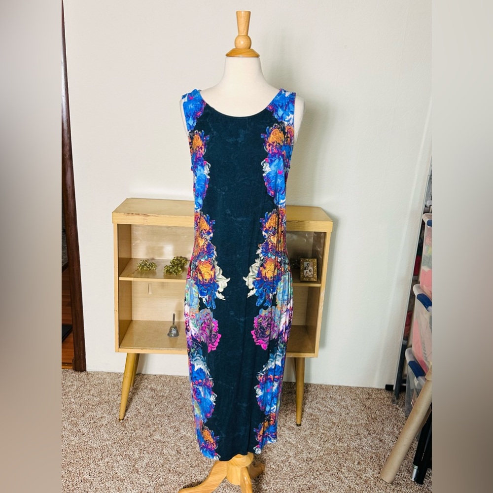 ASOS Curve Midi Floral Dress